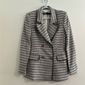 Double breasted Zara blazer